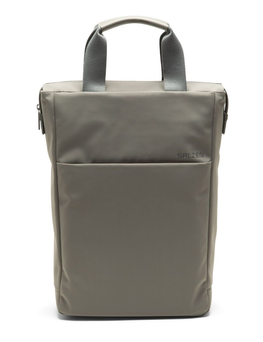 Tote Backpack FREELICT in Olive Grey von Salzen