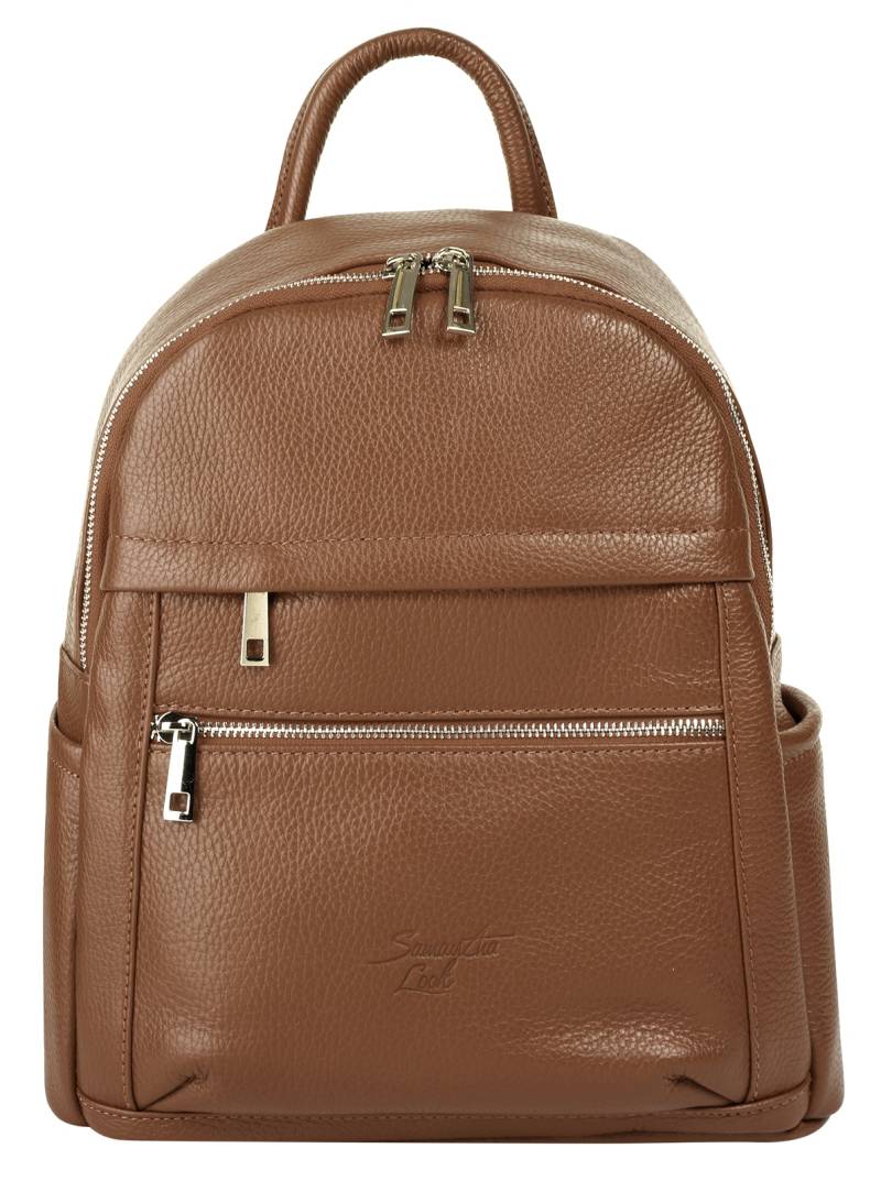 Samantha Look Cityrucksack, echt Leder, Made in Italy von Samantha Look