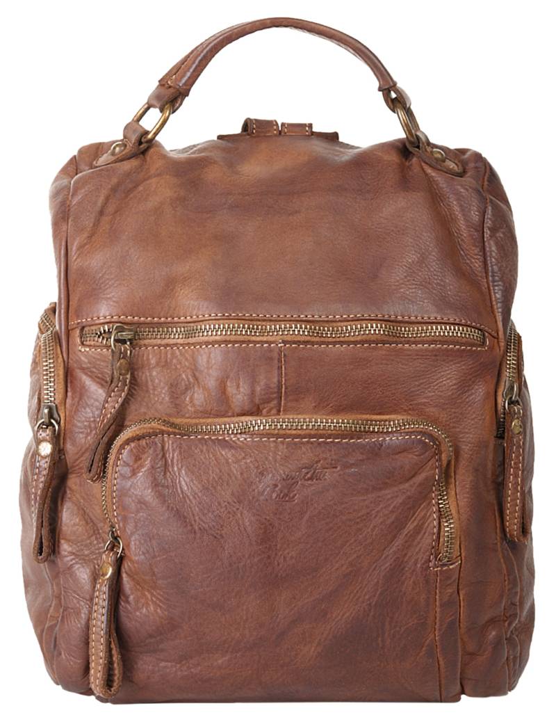 Samantha Look Cityrucksack, echt Leder, Made in Italy von Samantha Look