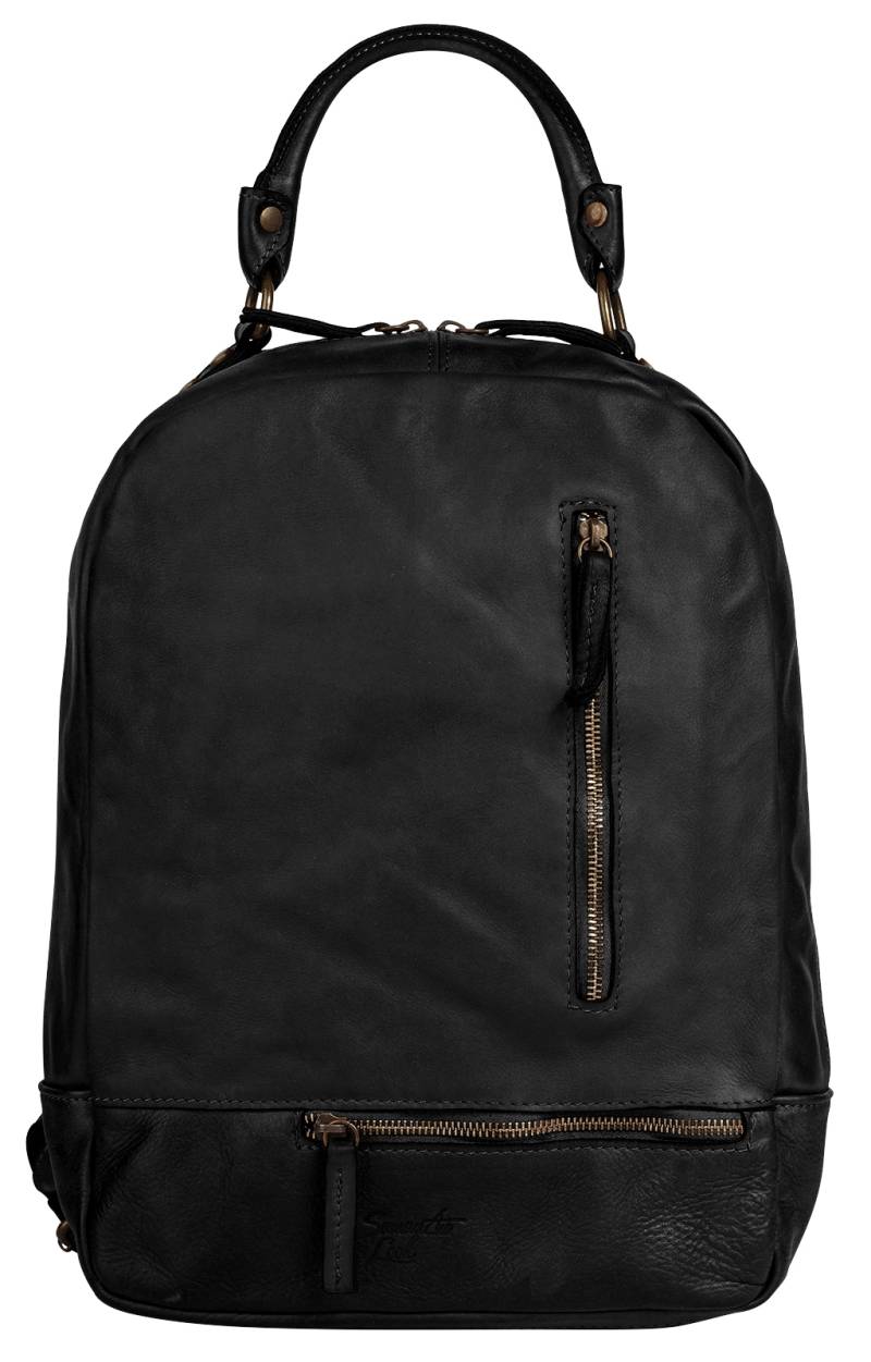 Samantha Look Cityrucksack, echt Leder, Made in Italy von Samantha Look