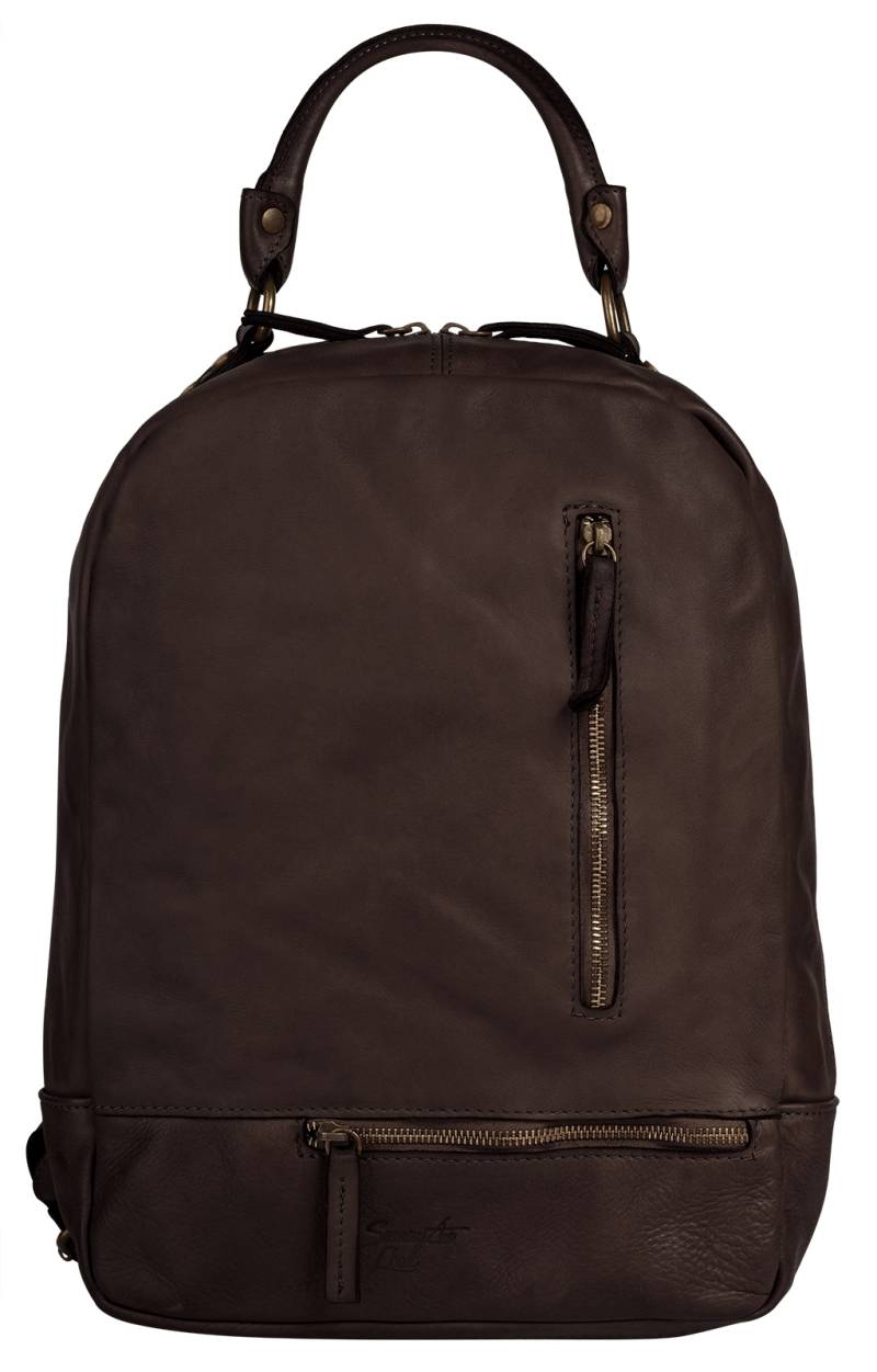 Samantha Look Cityrucksack, echt Leder, Made in Italy von Samantha Look