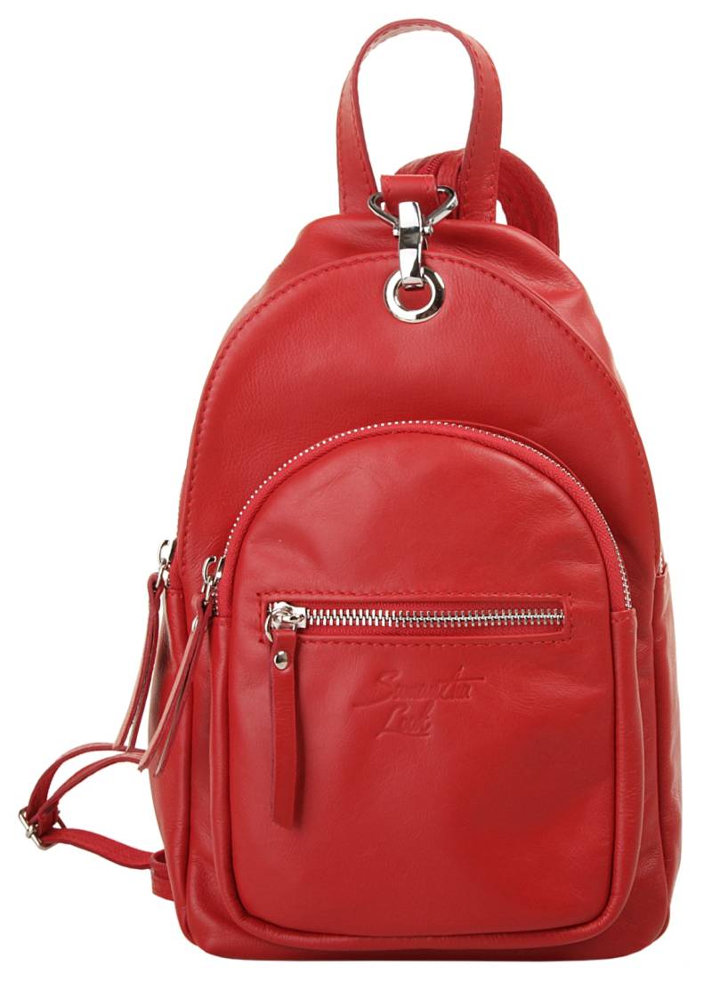 Samantha Look Cityrucksack, echt Leder, Made in Italy von Samantha Look