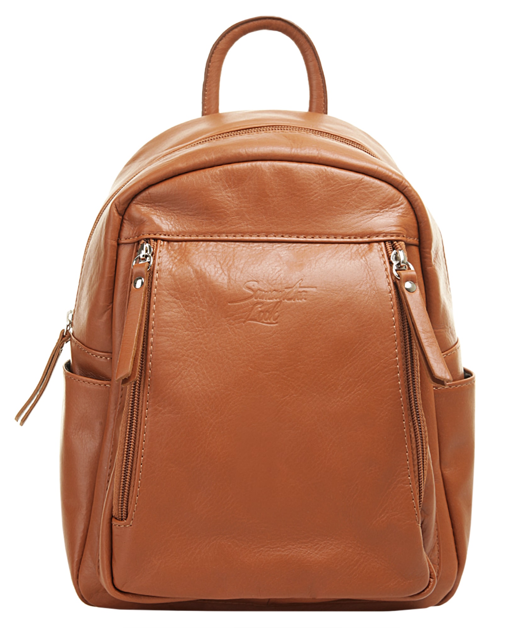 Samantha Look Cityrucksack, echt Leder, Made in Italy von Samantha Look