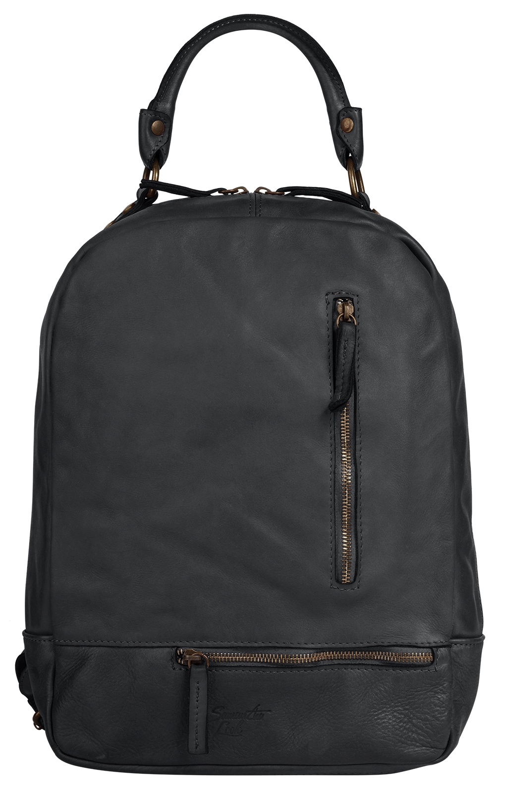 Samantha Look Cityrucksack, echt Leder, Made in Italy von Samantha Look