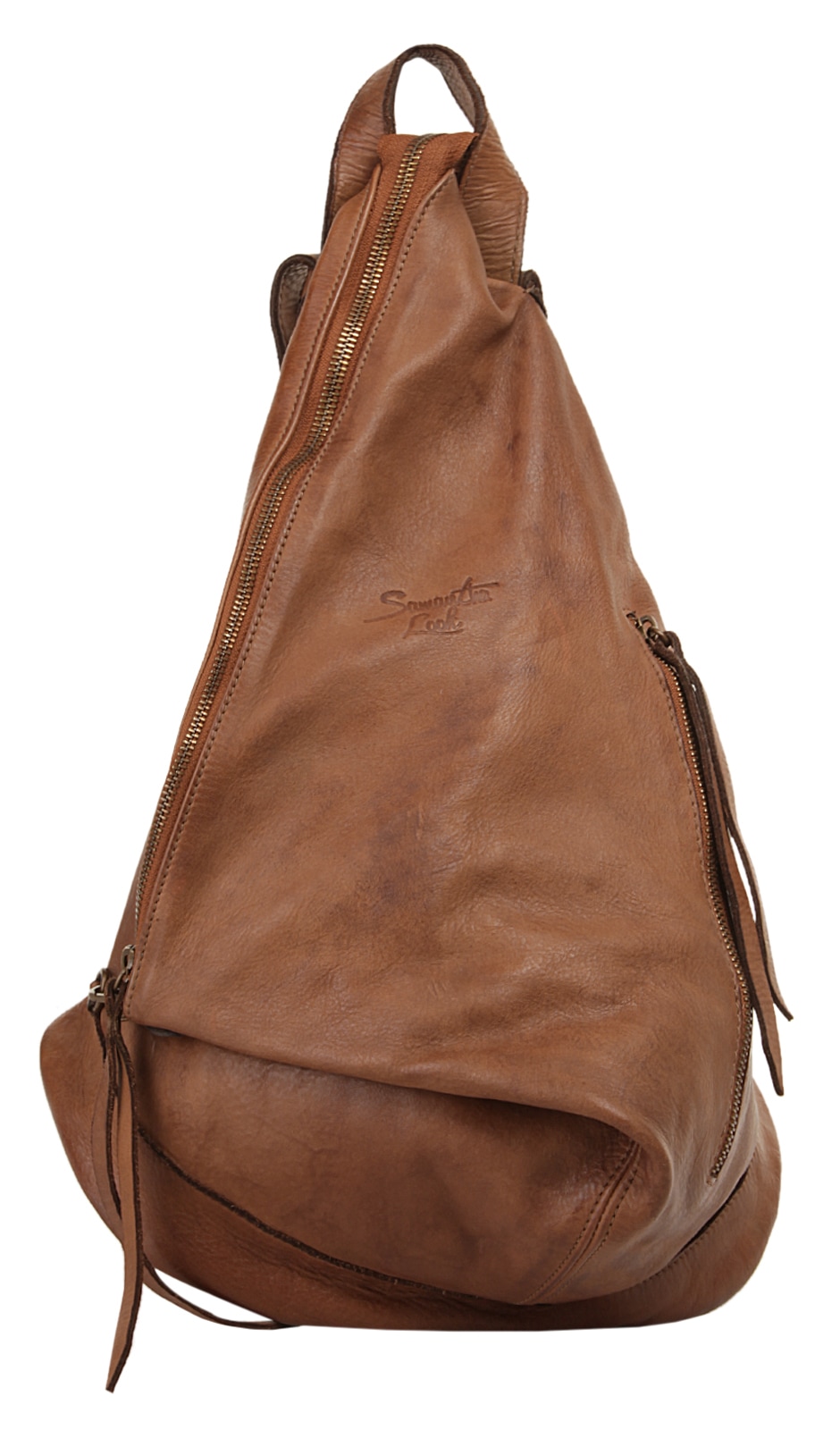 Samantha Look Cityrucksack, echt Leder, Made in Italy von Samantha Look