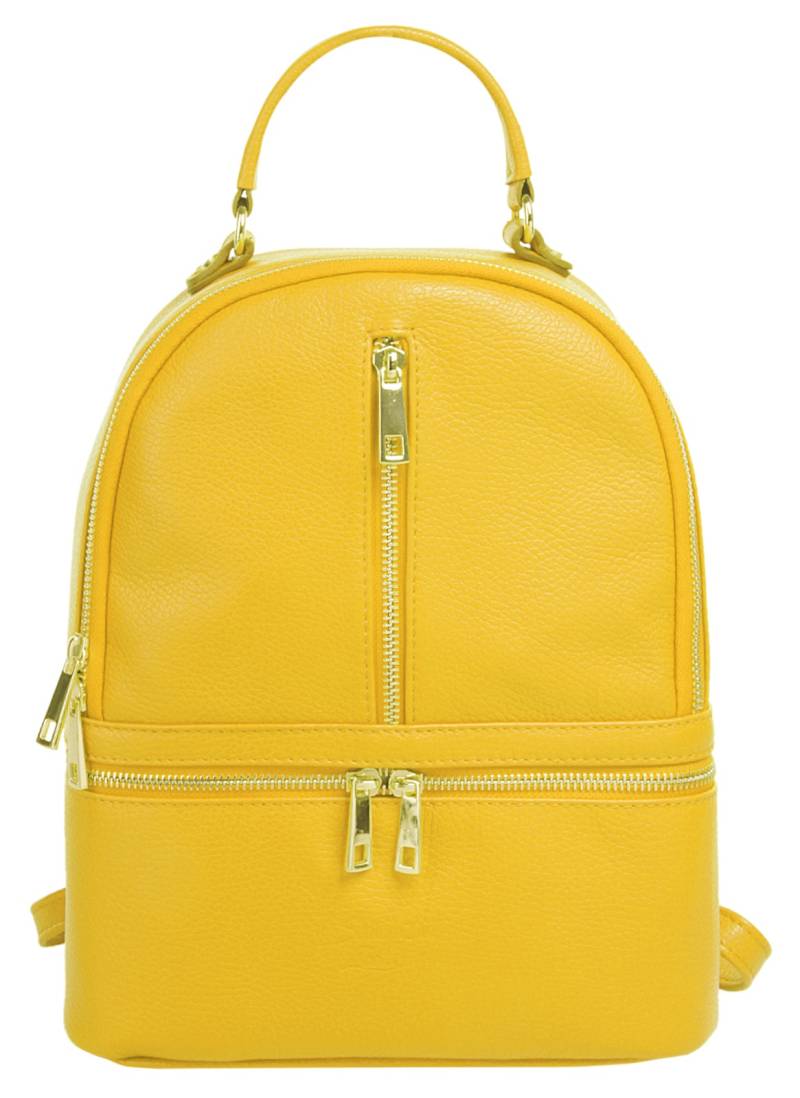 Samantha Look Cityrucksack, echt Leder, Made in Italy von Samantha Look