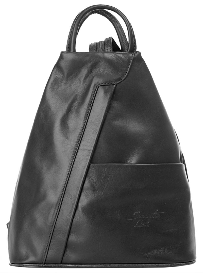 Samantha Look Cityrucksack, echt Leder, Made in Italy von Samantha Look