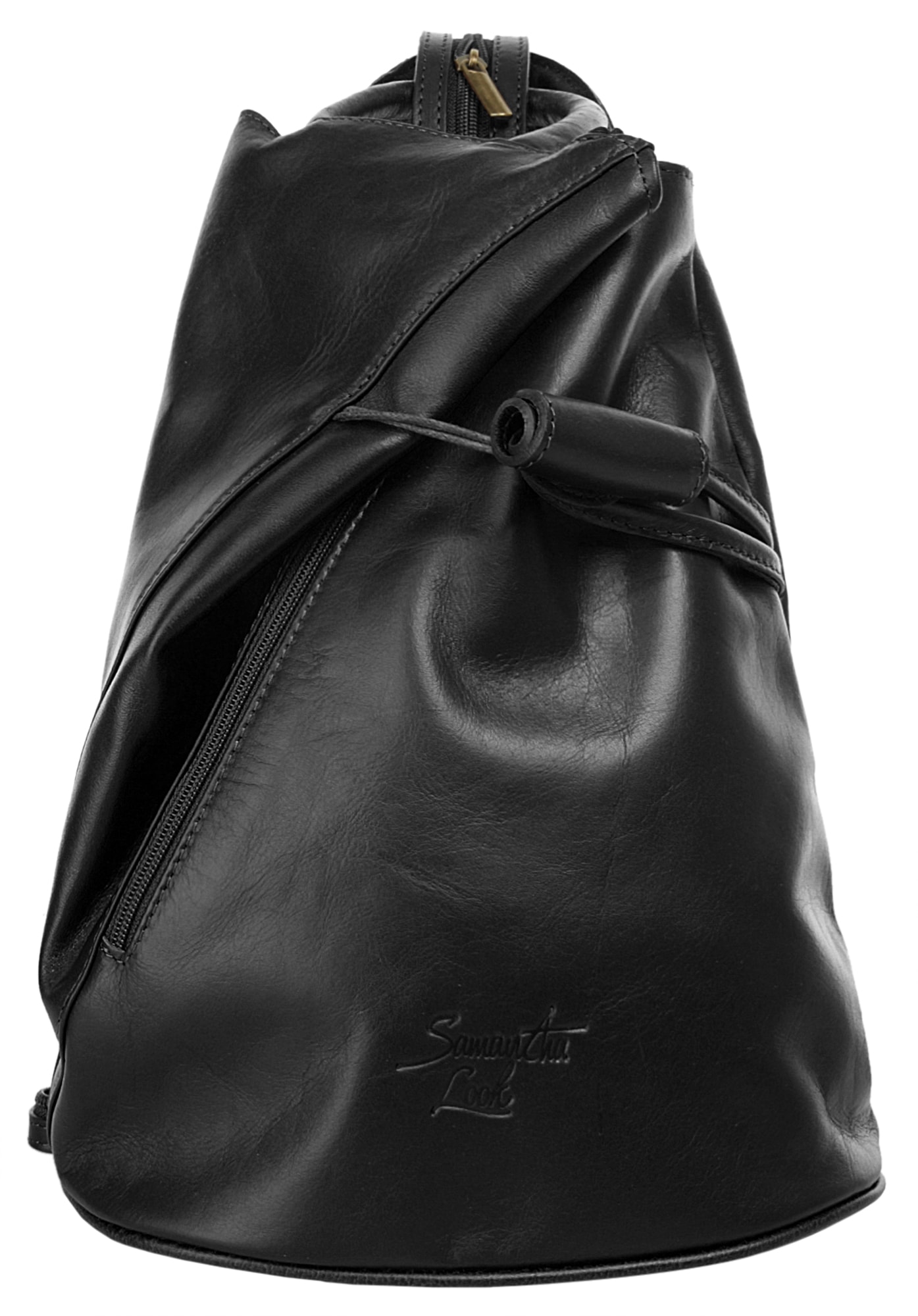 Samantha Look Cityrucksack, echt Leder, Made in Italy von Samantha Look