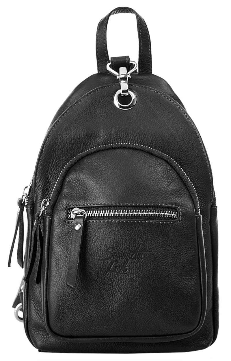 Samantha Look Cityrucksack, echt Leder, Made in Italy von Samantha Look