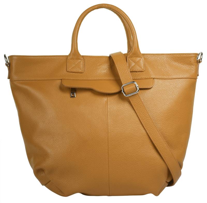 Samantha Look Henkeltasche, echt Leder, Made in Italy von Samantha Look