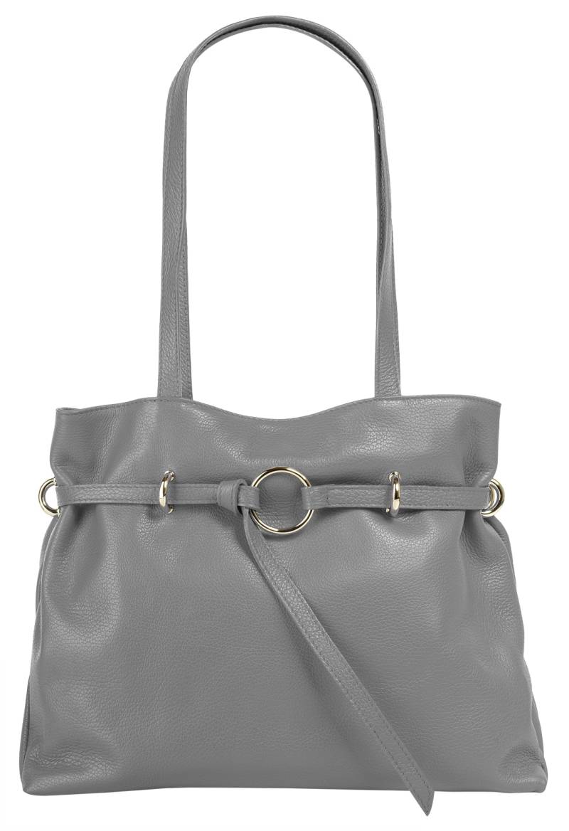 Samantha Look Henkeltasche, echt Leder, Made in Italy von Samantha Look