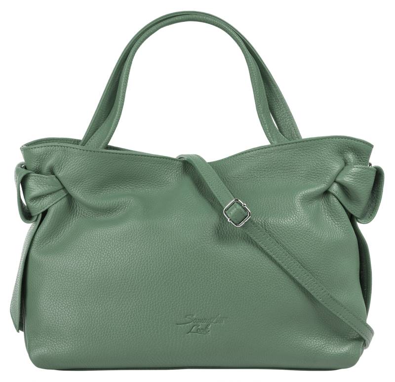 Samantha Look Henkeltasche, echt Leder, Made in Italy von Samantha Look