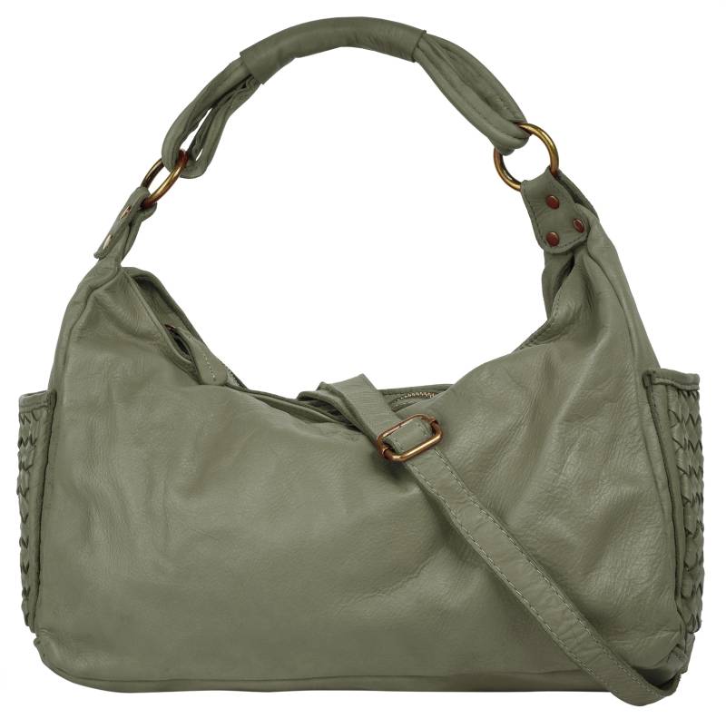 Samantha Look Henkeltasche, echt Leder, Made in Italy von Samantha Look