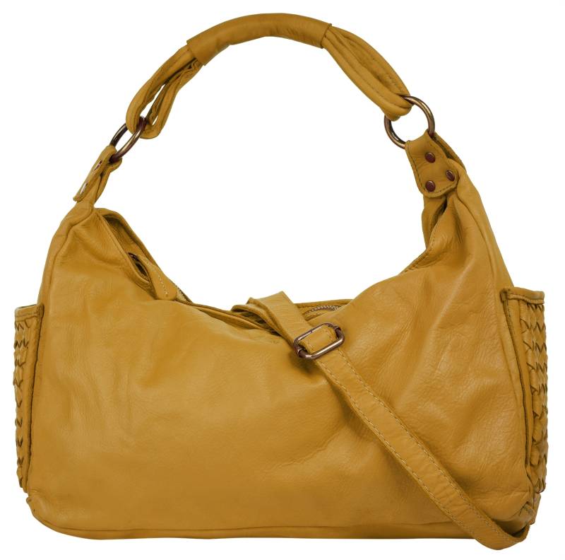 Samantha Look Henkeltasche, echt Leder, Made in Italy von Samantha Look