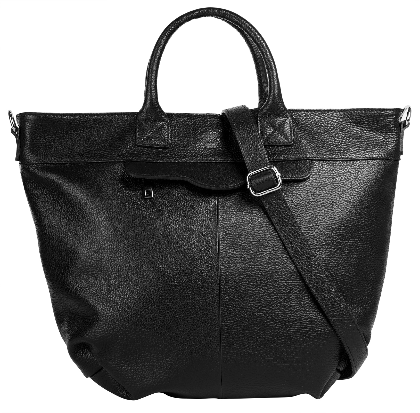 Samantha Look Henkeltasche, echt Leder, Made in Italy von Samantha Look