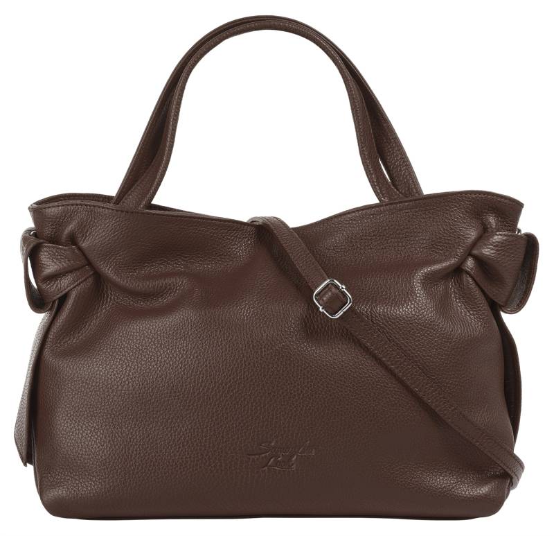 Samantha Look Henkeltasche, echt Leder, Made in Italy von Samantha Look