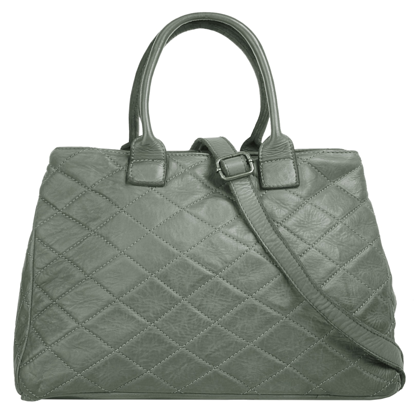 Samantha Look Henkeltasche, echt Leder, Made in Italy von Samantha Look