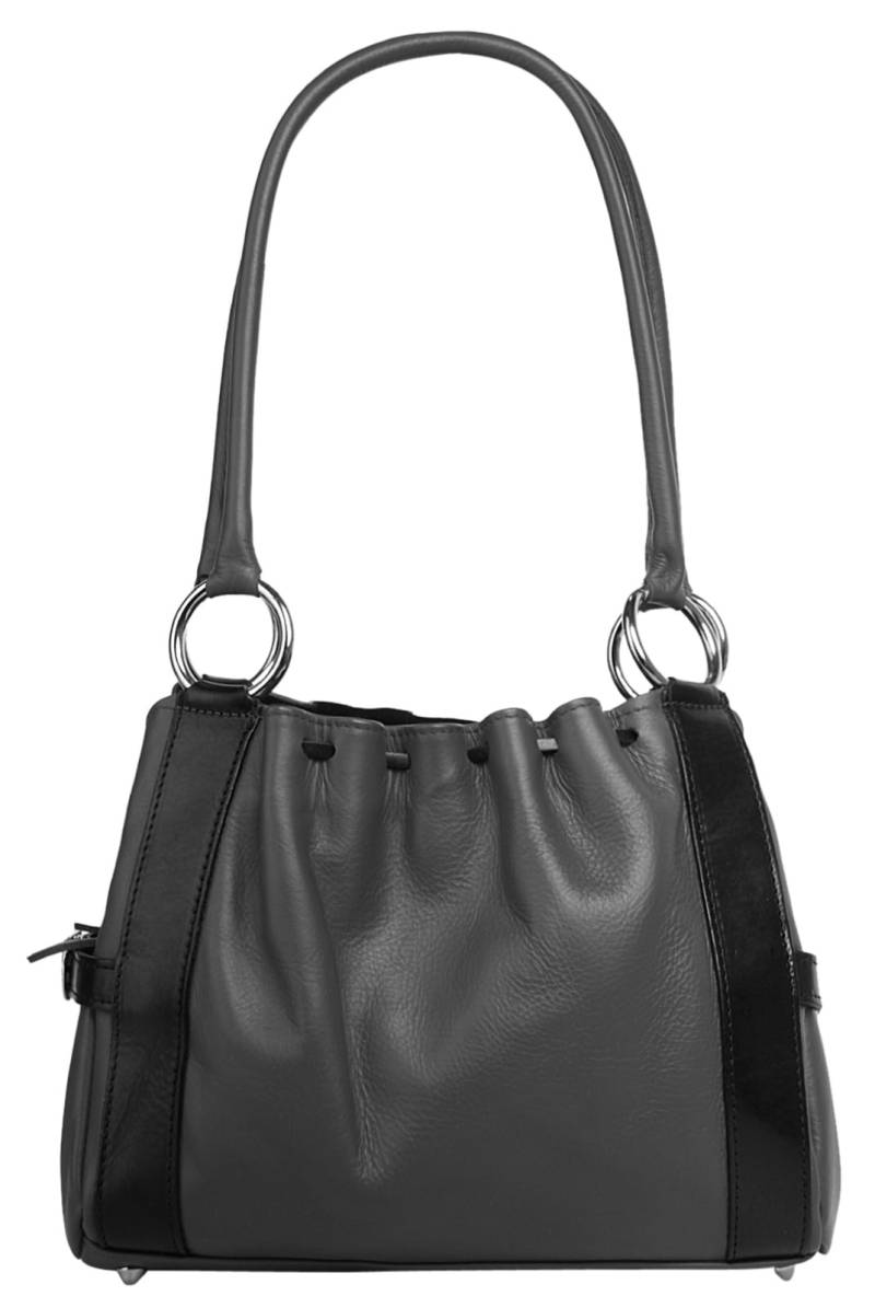 Samantha Look Henkeltasche, echt Leder, Made in Italy von Samantha Look