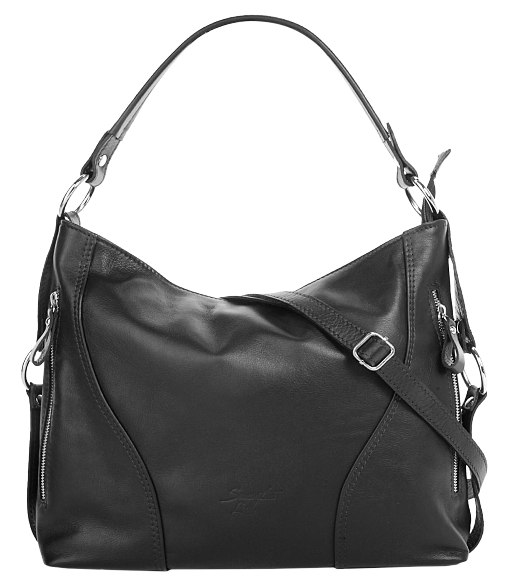 Samantha Look Henkeltasche, echt Leder, Made in Italy von Samantha Look