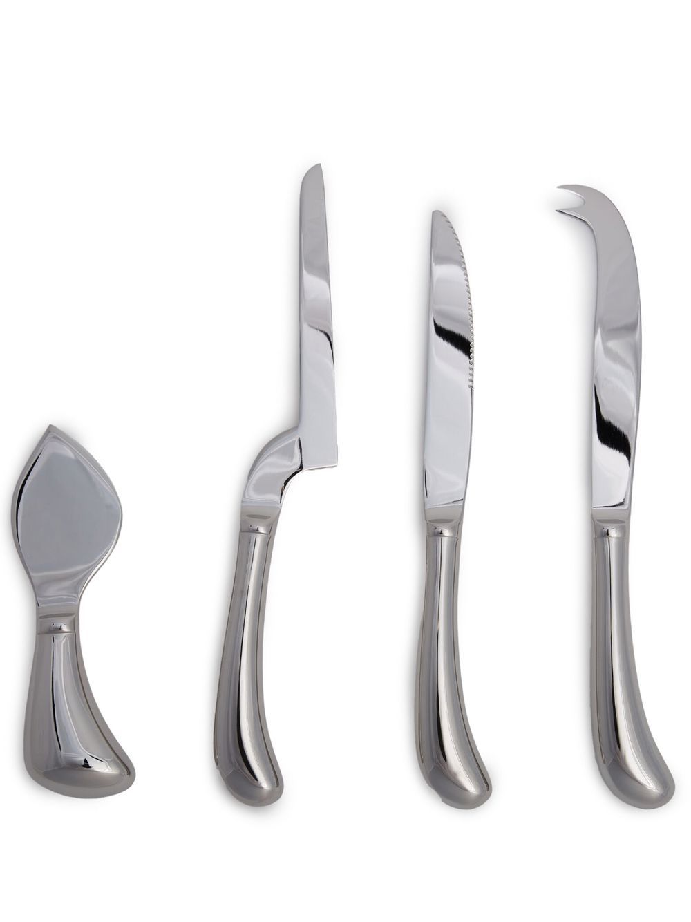 Sambonet Living cheese knife set (set of 4) - Silver von Sambonet