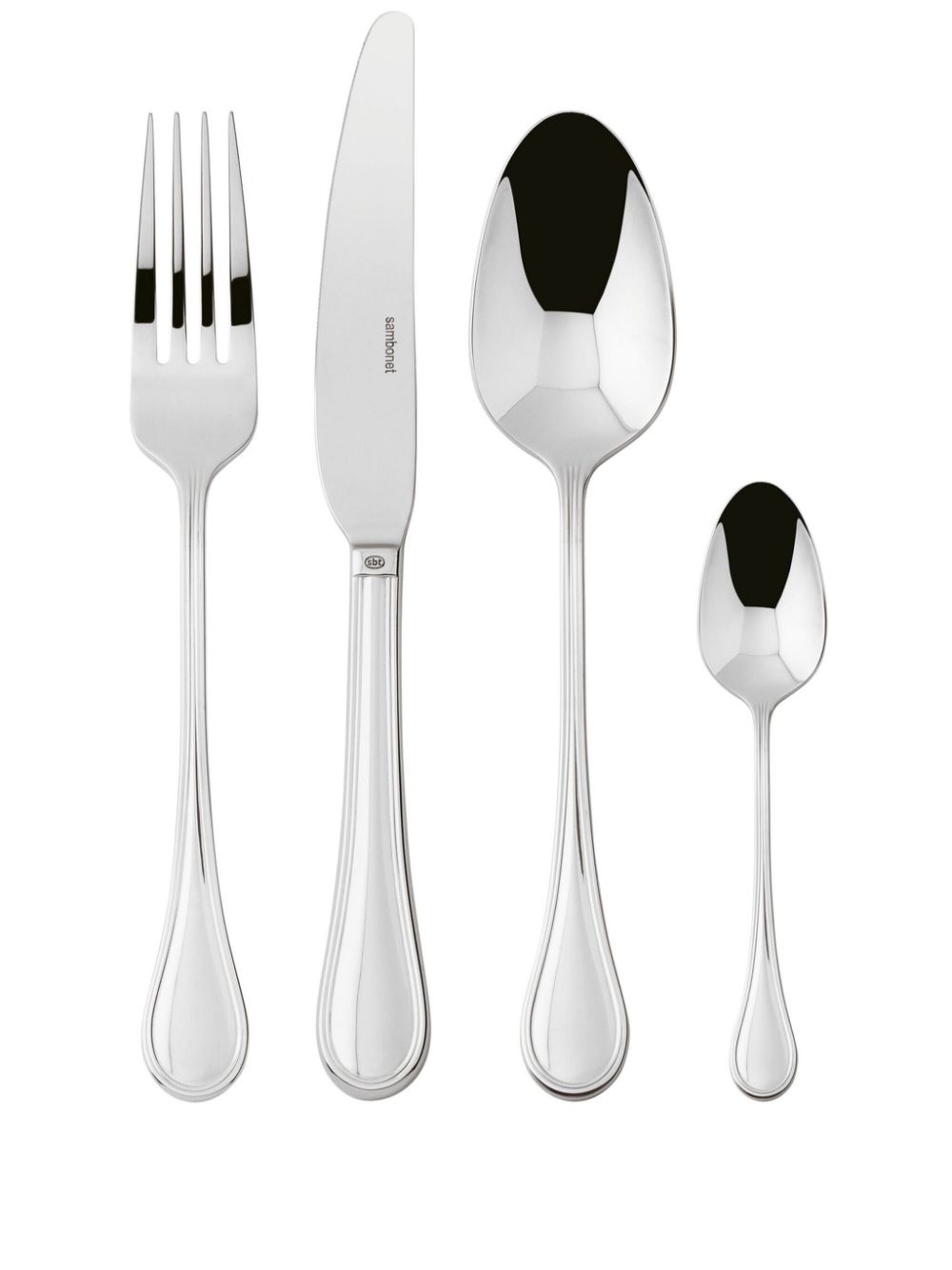 Sambonet Royal stainless-steel cutlery (set of 24) - Silver von Sambonet