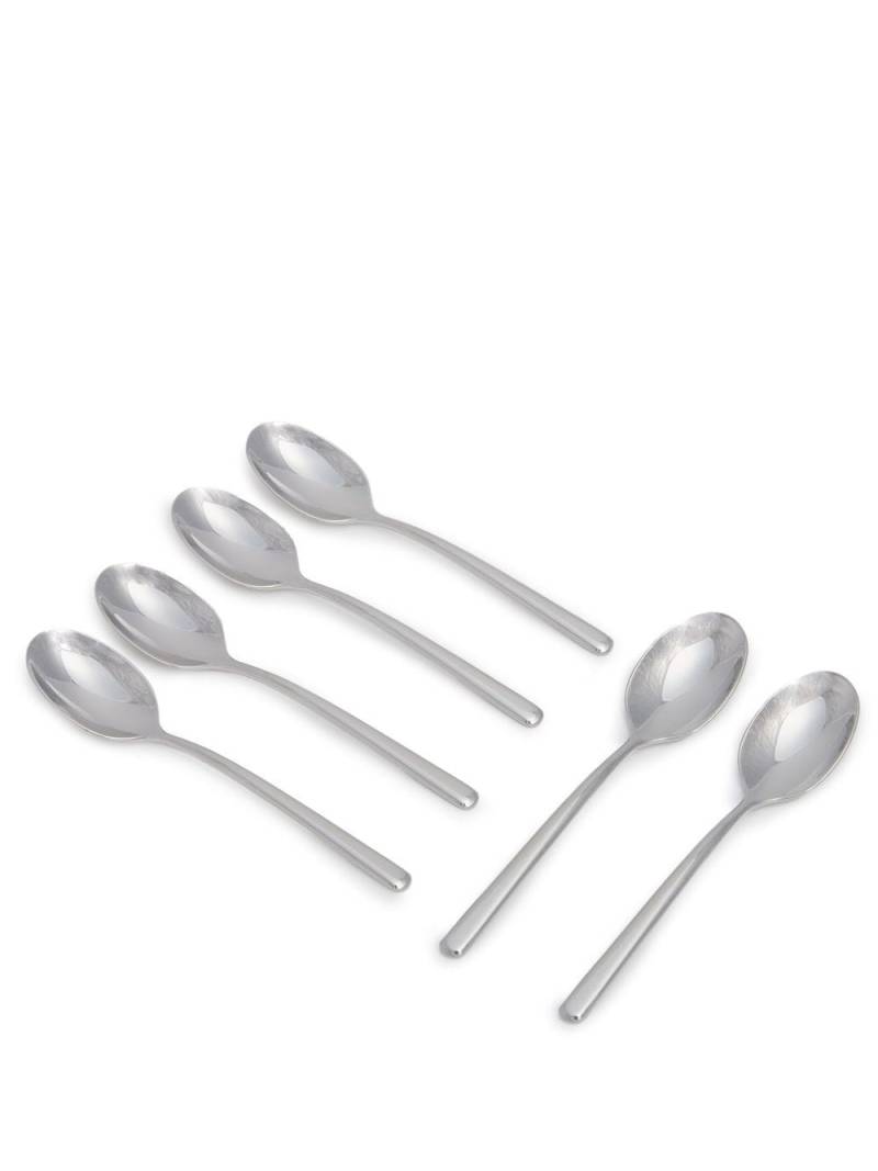 Sambonet Taste espresso spoon set (set of 6) - Silver von Sambonet