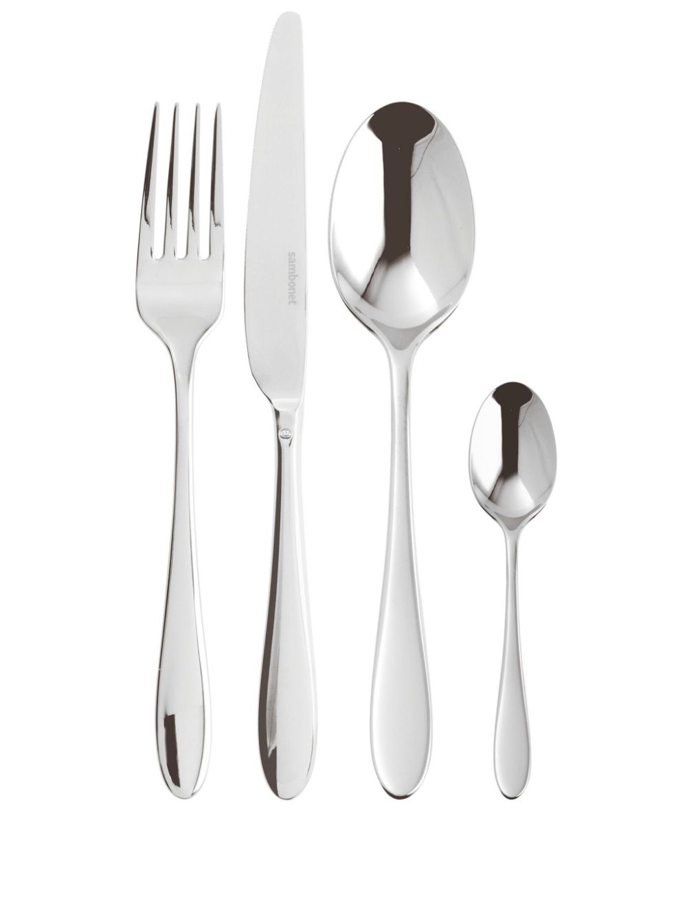 Sambonet Velvet cutlery (set of 24) - Silver von Sambonet