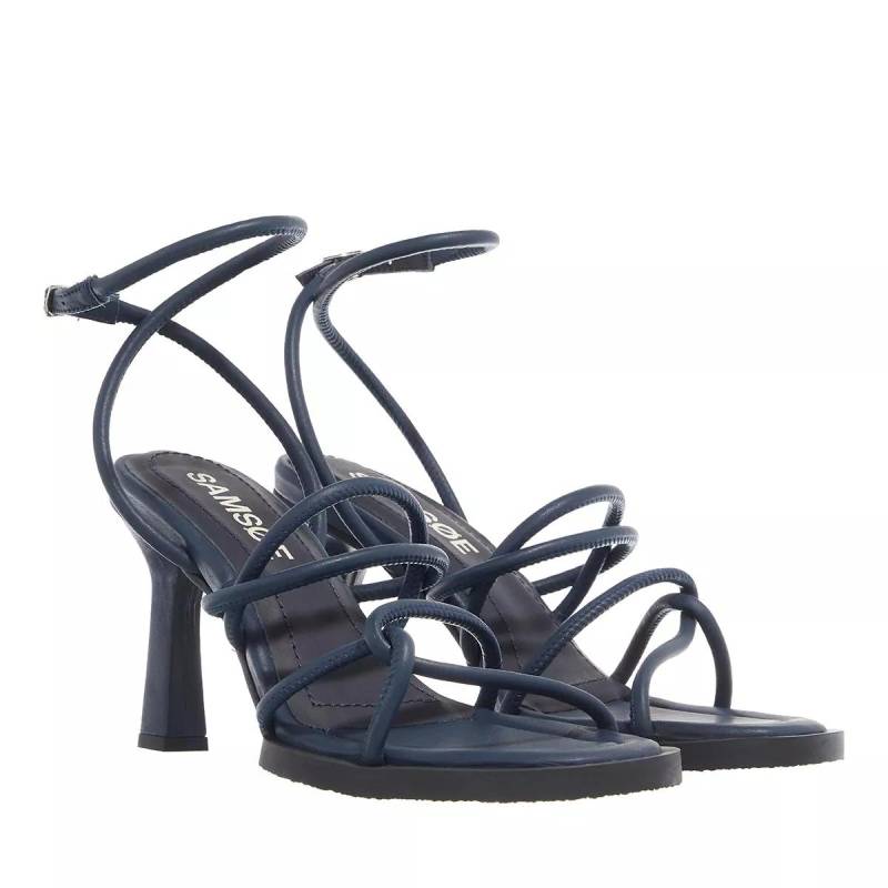 Samsøe Samsøe Sandalen - Ayla Sandals - Gr. 38 (EU) - in Blau - für Damen von Samsøe Samsøe