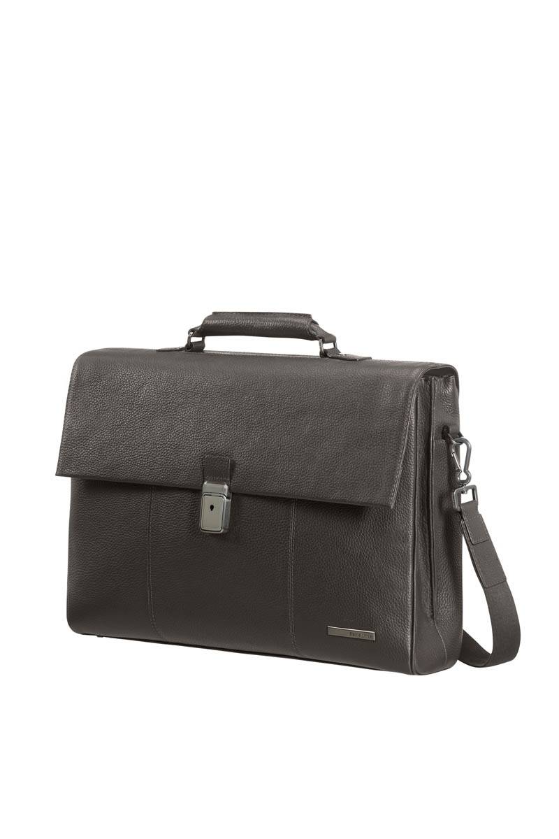 Equinox - 2-Fächer Aktentasche 15,6" in Dark Brown von Samsonite