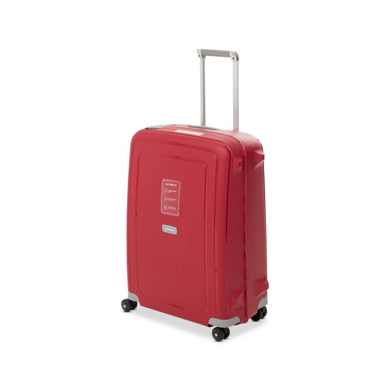 Samsonite - Hartschalenkoffer, 69.0cm, 69cm, Rot von Samsonite