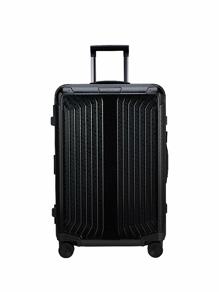 SAMSONITE Trolley BOSS SPINNER 69cm graphite monogram schwarz von Samsonite