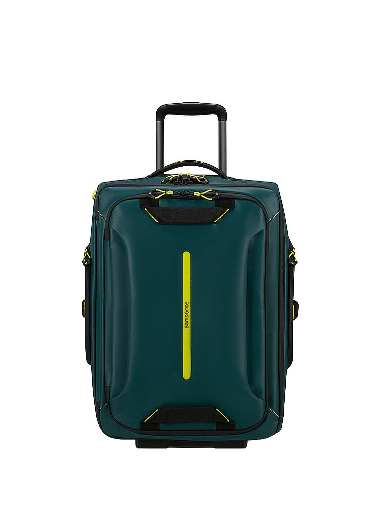 SAMSONITE Trolley ECODRIVER DUFFEL BACKPACK 55cm Dark Teal/Lime petrol von Samsonite