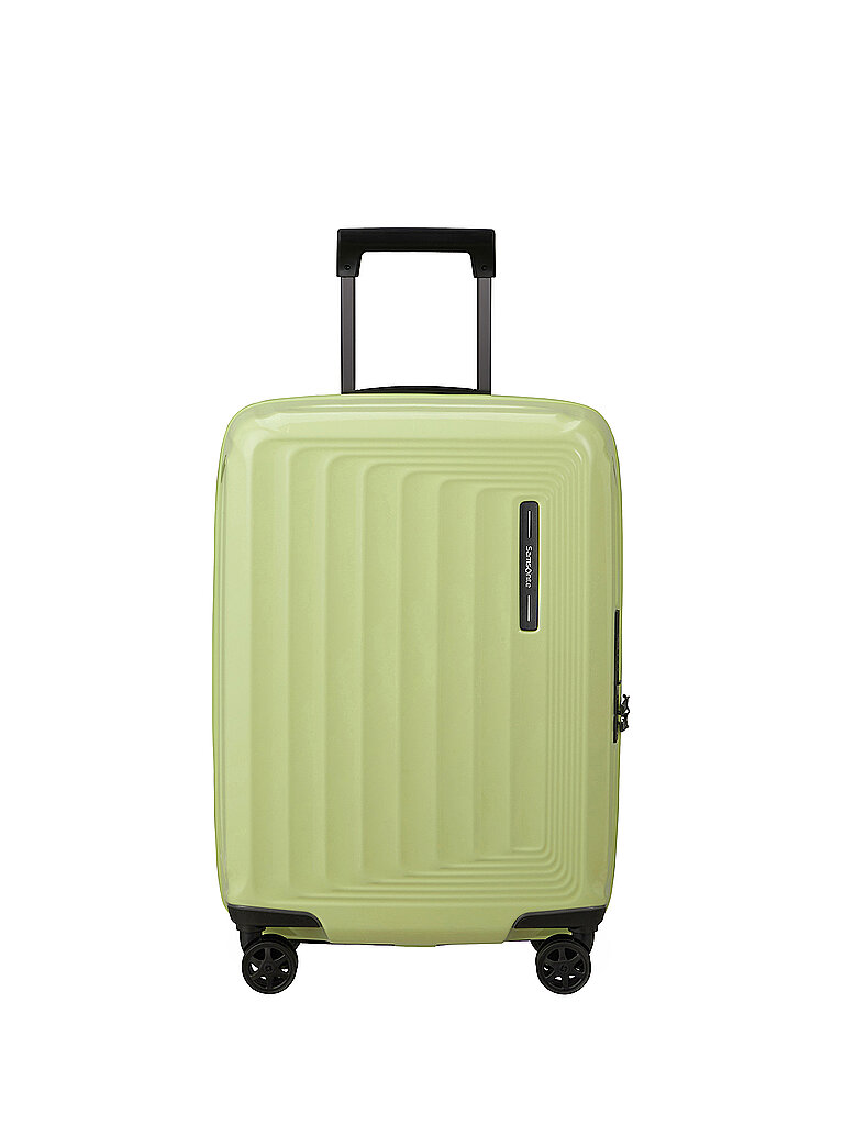 SAMSONITE Trolley  NUON SPINNER 55cm erweiterbar metallic melon hellgrün von Samsonite