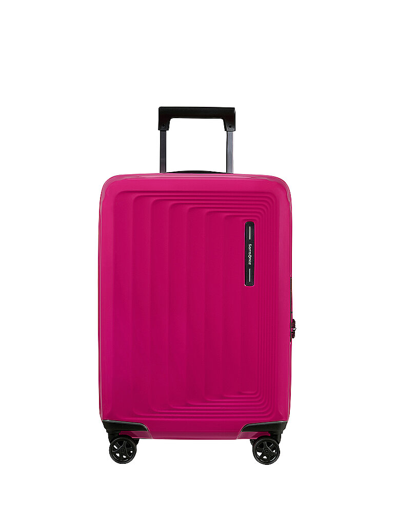 SAMSONITE Trolley  NUON SPINNER 55cm erweiterbar metallic ruby pink von Samsonite