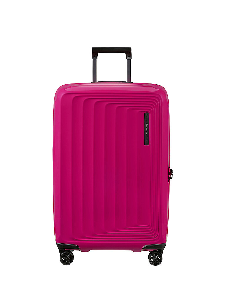 SAMSONITE Trolley  NUON SPINNER 69cm erweiterbar metallic ruby pink von Samsonite