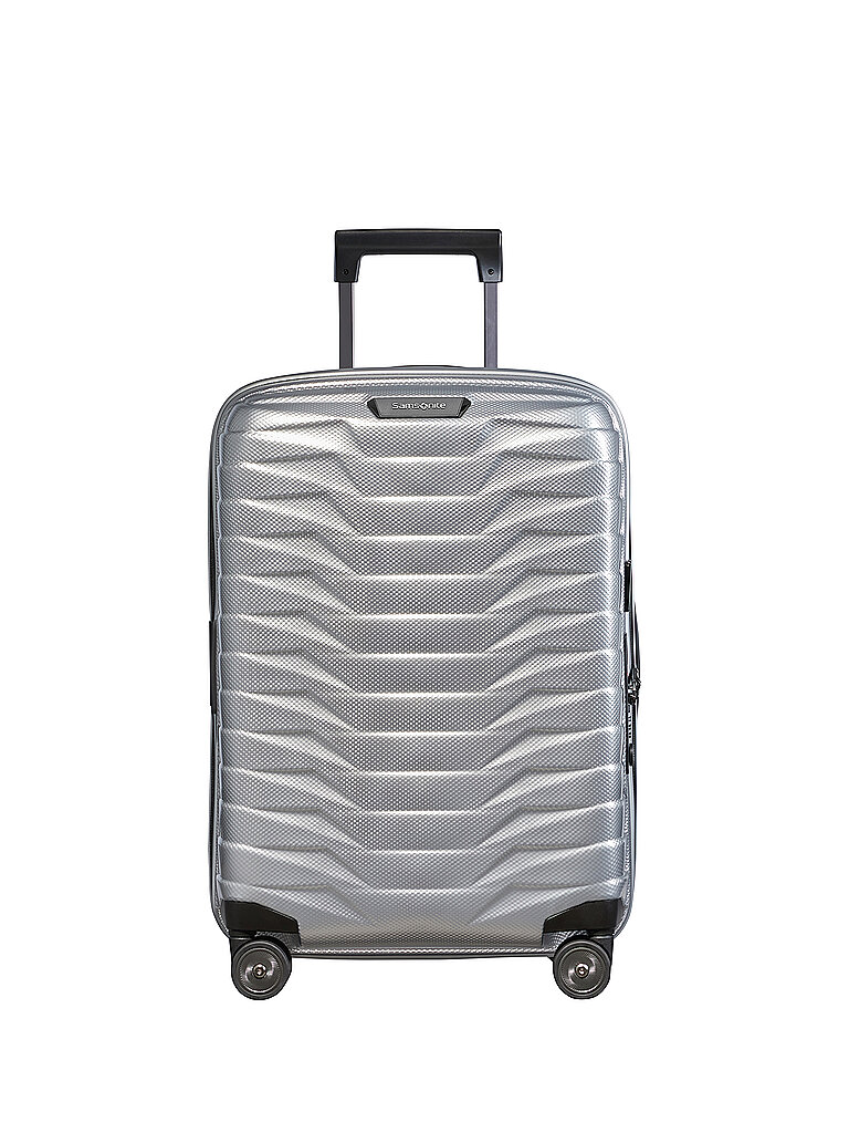 SAMSONITE Trolley Proxis erweiterbar 55cm silver silber SAMSONITE Trolley Proxis erweiterbar 55cm silver silber von Samsonite
