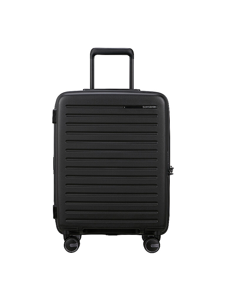 SAMSONITE Trolley RESTACKED SPINNER 55cm erweiterbar black schwarz von Samsonite