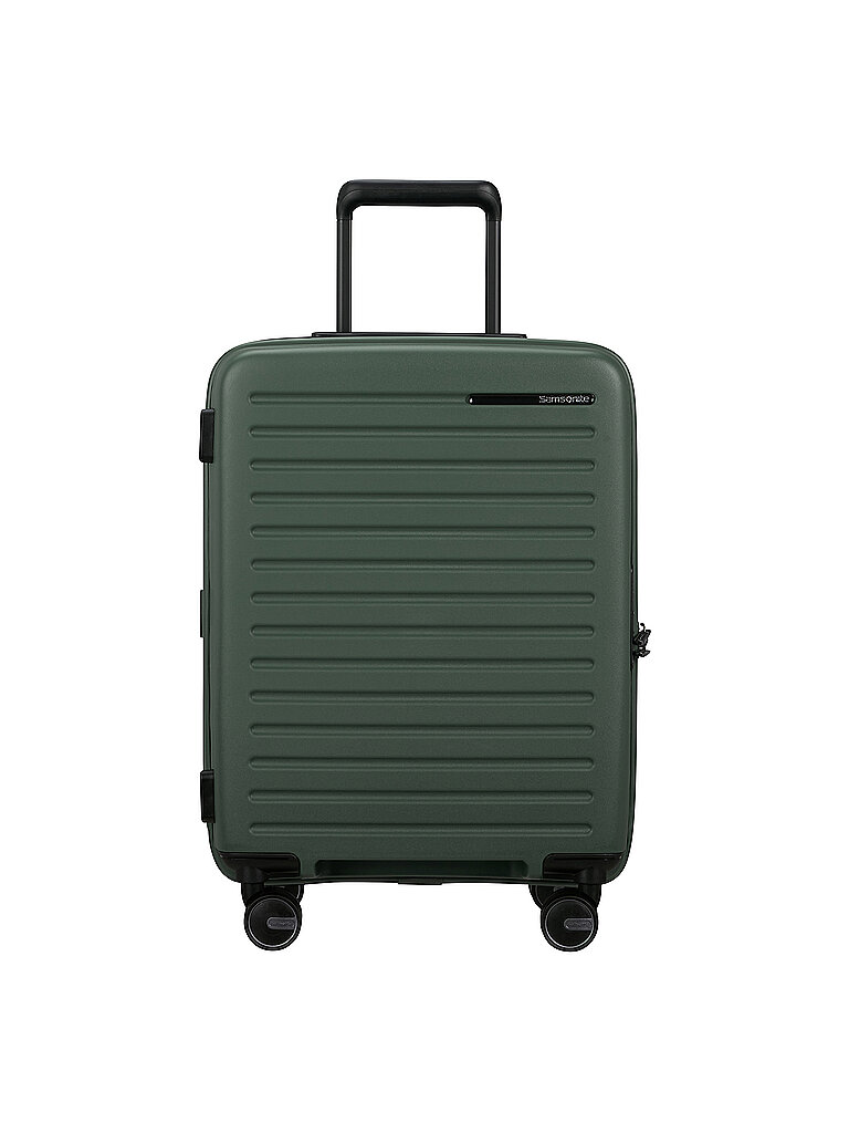 SAMSONITE Trolley RESTACKED SPINNER 55cm erweiterbar sage dunkelgrün von Samsonite