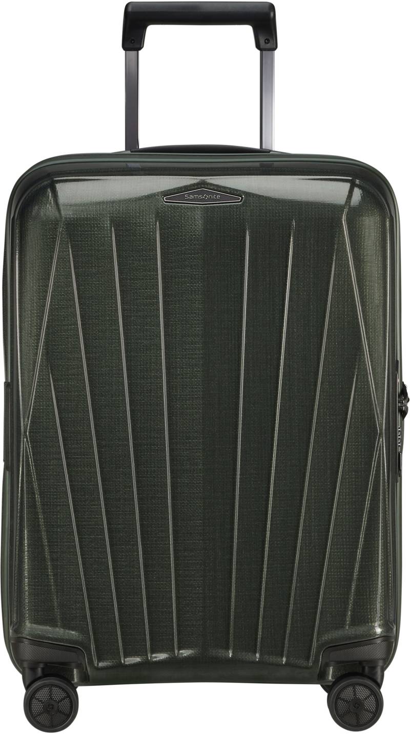 Samsonite Hartschalen-Trolley »MAJOR-LITE, climbing ivy, 55 cm«, 4 Rollen, Handgepäcl Reisekoffer Made in Europe mit Volumenerweiterung von Samsonite