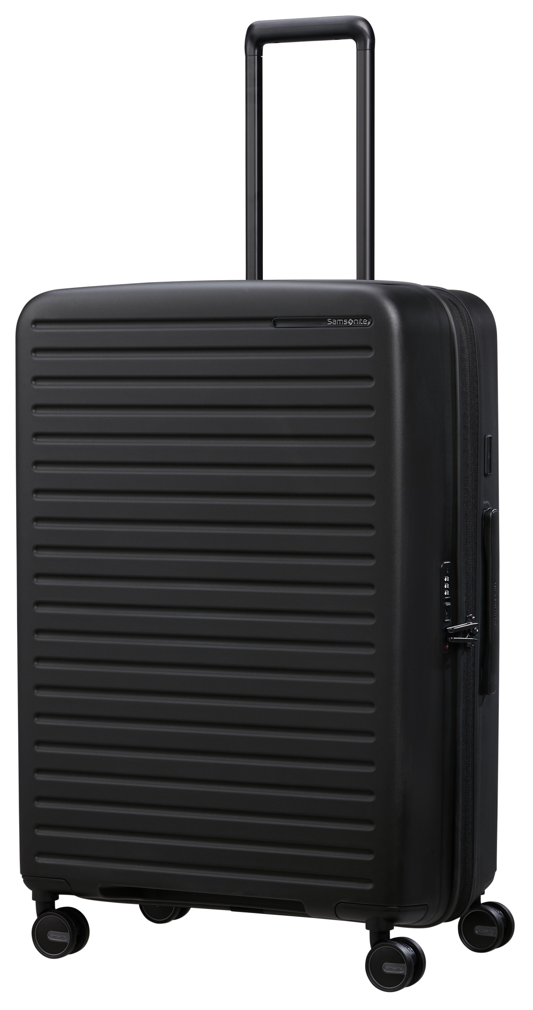 Samsonite Hartschalen-Trolley »RESTACKD 75 inkl. 3 Packtaschen«, 4 Rollen, Reisekoffer mit TSA Schloss Volumenerweiterung von Samsonite