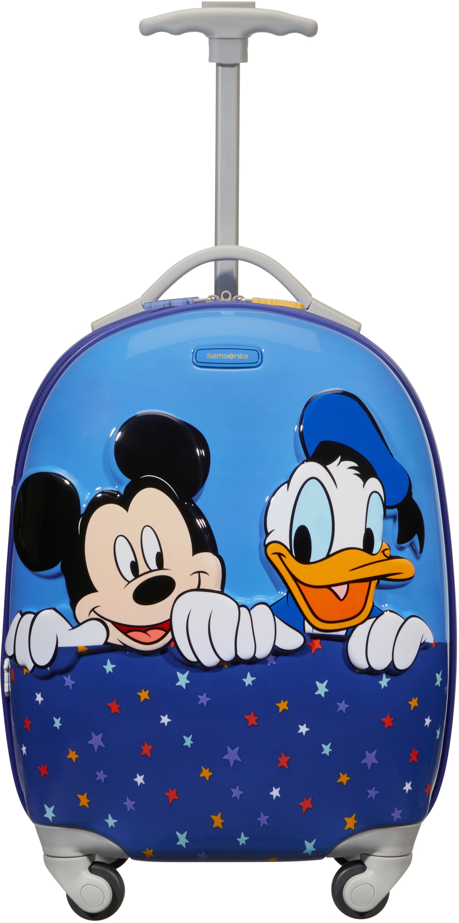 Samsonite Kinderkoffer »Disney Ultimate 2.0, 46 cm, Mickey & Donald«, 4 Rollen, Kinderreisekoffer Handgepäck Reisekoffer Trolley von Samsonite