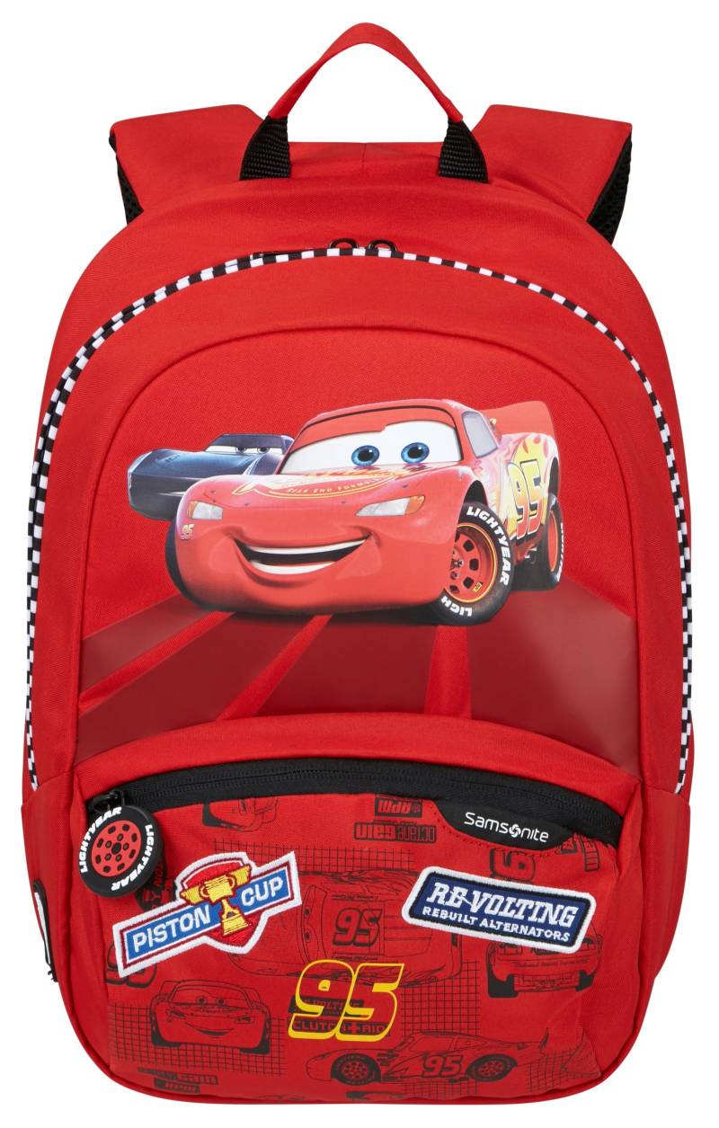 Samsonite Kinderrucksack »DISNEY CARS S+«, Kinder Freizeitrucksack Kindergartenrucksack aus recyceltem Material von Samsonite