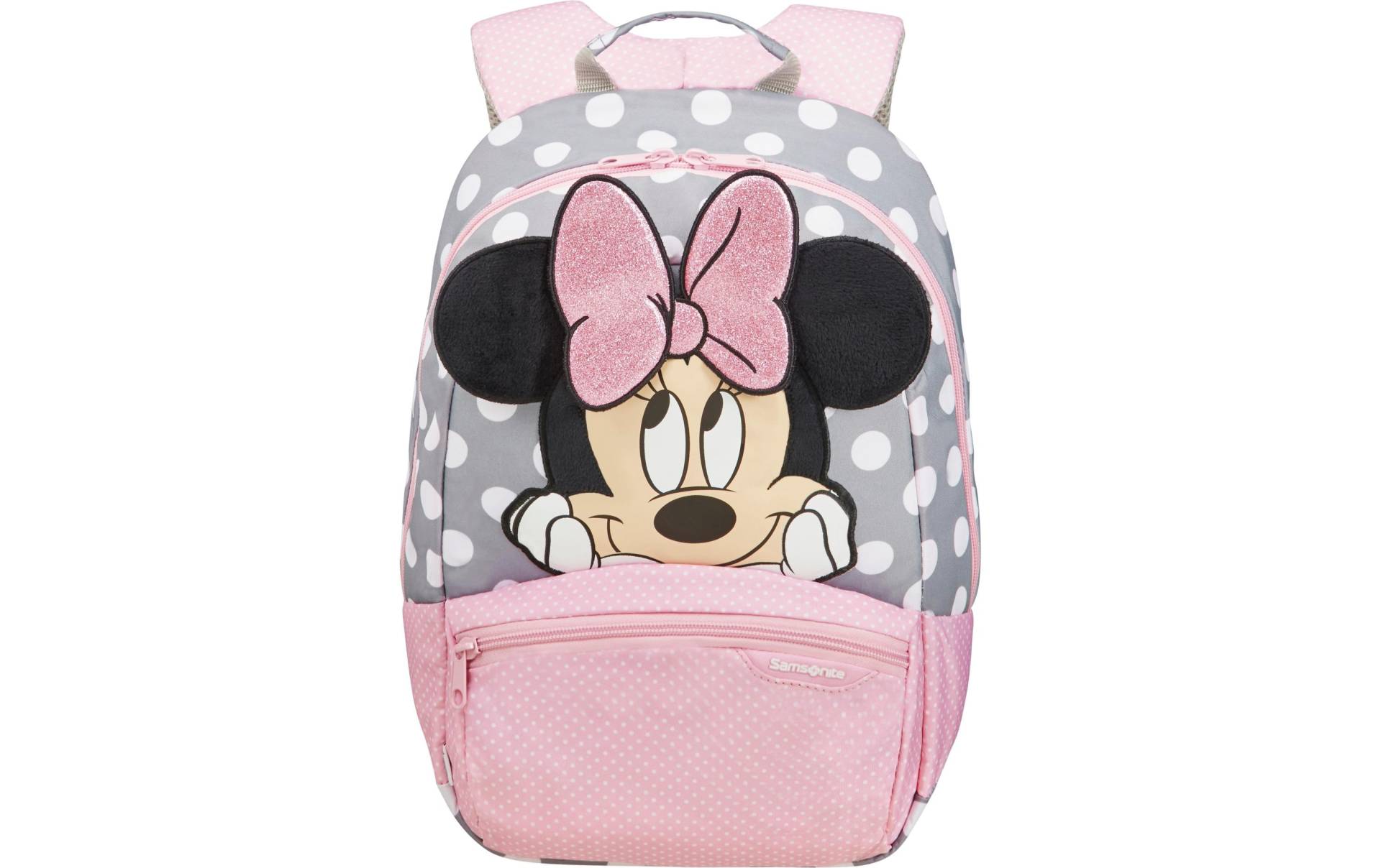 Samsonite Kinderrucksack »DISNEY ULTIMATE 2 BP S+ MINNIE GLITTER« von Samsonite