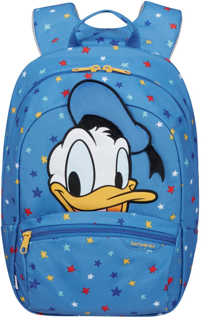 Samsonite Kinderrucksack »Disney Ultimate 2.0, S+, Donald Stars«, reflektierende Details, Freizeitrucksack für Kinder von Samsonite