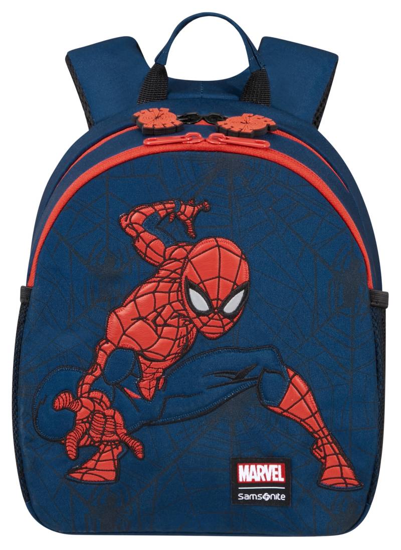 Samsonite Kinderrucksack »Disney Ultimate 2.0 BP S Marvel Spiderman web«, Kinder Freizeitrucksack Kindergartenrucksack aus recyceltem Material von Samsonite