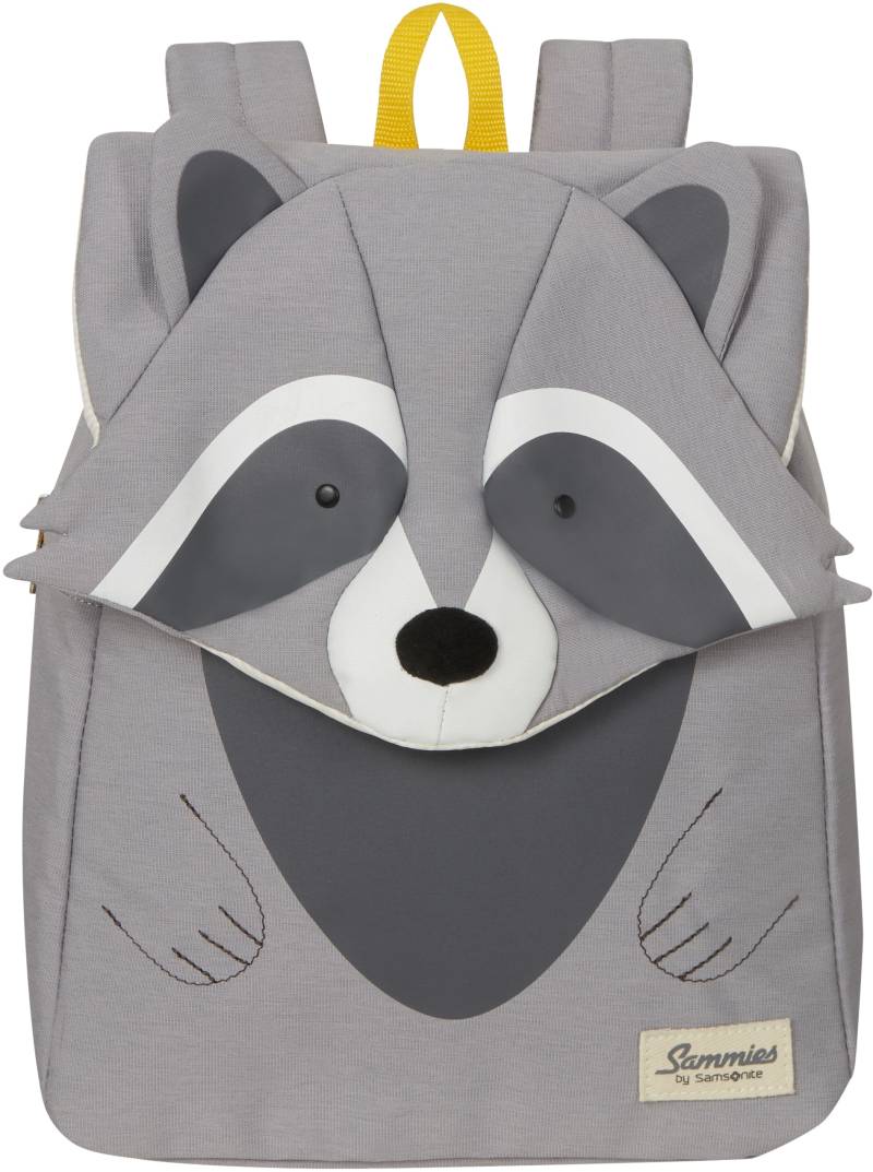 Samsonite Kinderrucksack »Happy Sammies ECO, Racoon Remy, S+«, reflektierende Details, Kindergartenrucksack Kinderfreizeitrucksack Kinder-Backpack von Samsonite