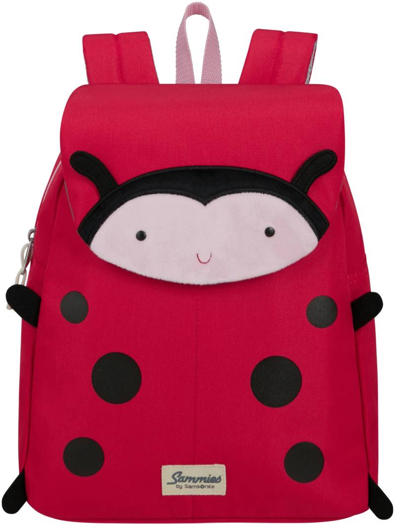 Samsonite Kinderrucksack »Happy Sammies ECO, S+, Ladybug Lally«, reflektierende Details, Kindergartenrucksack Kinderfreizeitrucksack Kinder-Backpack von Samsonite