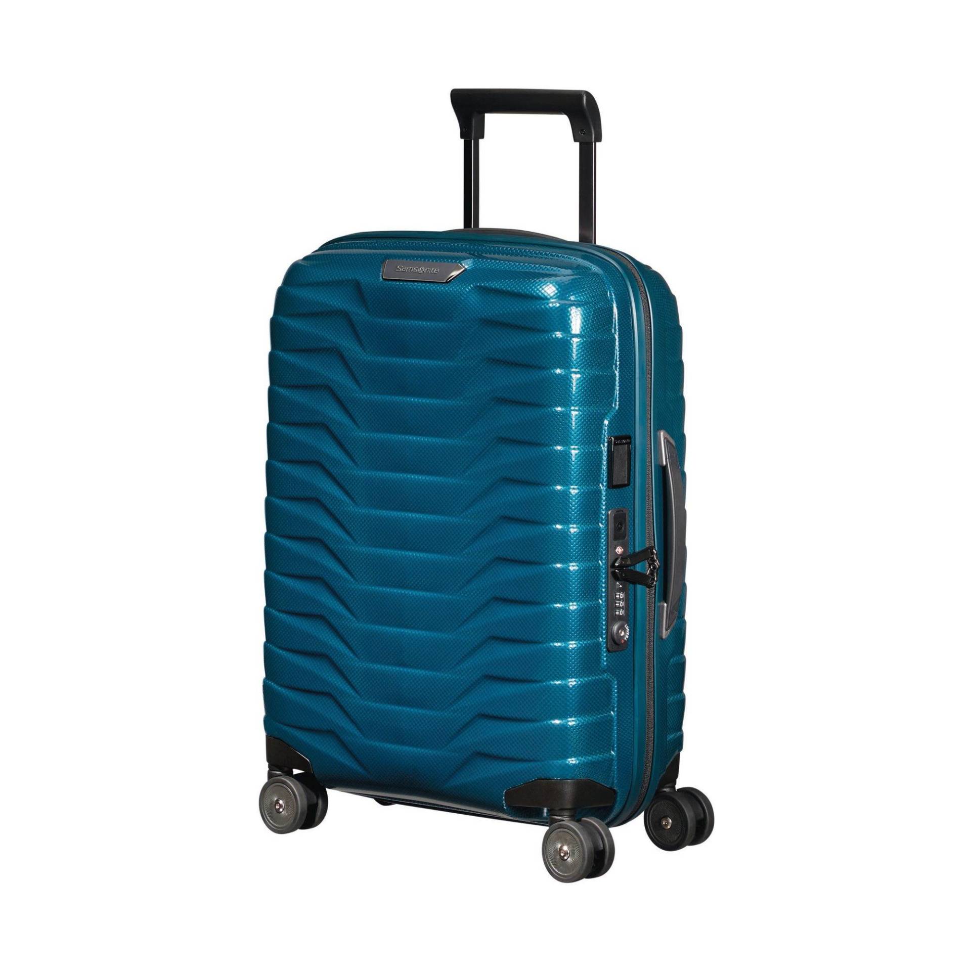 Samsonite - Hartschalenkoffer, Spinner, 55.0cm, 55 CM, Petrol von Samsonite