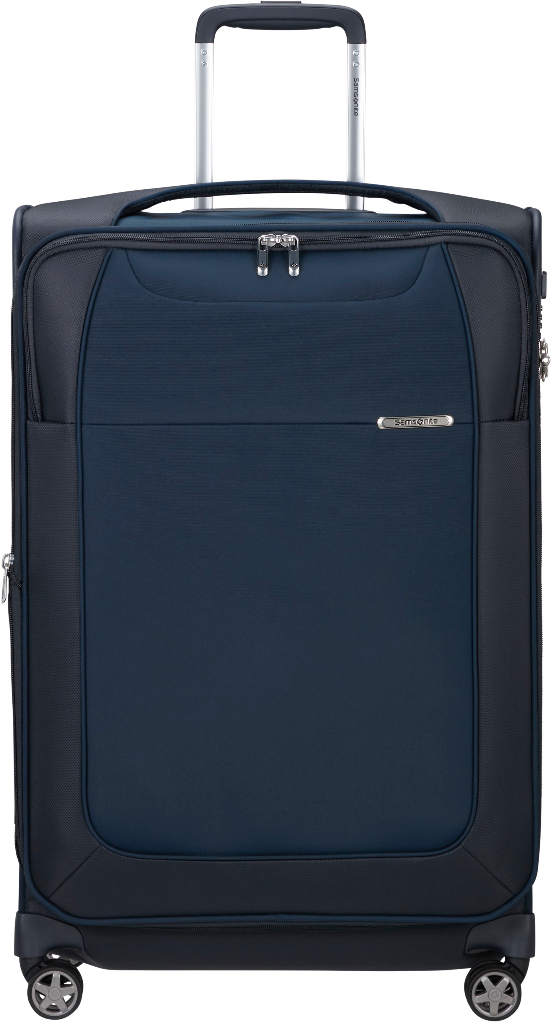 Samsonite Weichgepäck-Trolley »D'LITE«, 4 Rollen, Hartschalen-Koffer Reisekoffer TSA-Zahlenschloss im klassischen Design von Samsonite