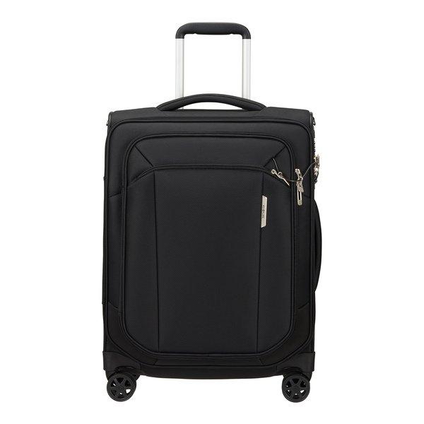 Samsonite - Weichschalenkoffer, Spinner, 55.0cm, 55 CM, Black von Samsonite